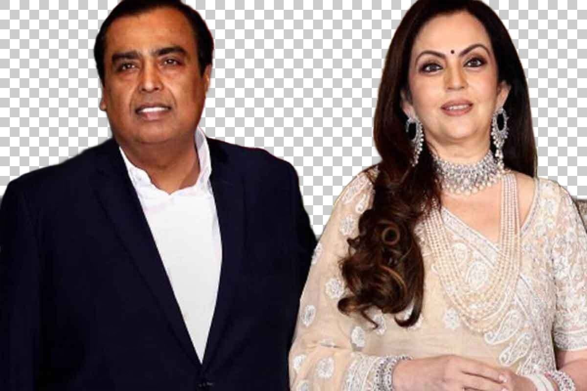 Mukesh Ambani Indian businessman & Nita Ambani